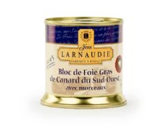 Bloc de Foie Gras de Pato 30% Trozos (Larnaudie)