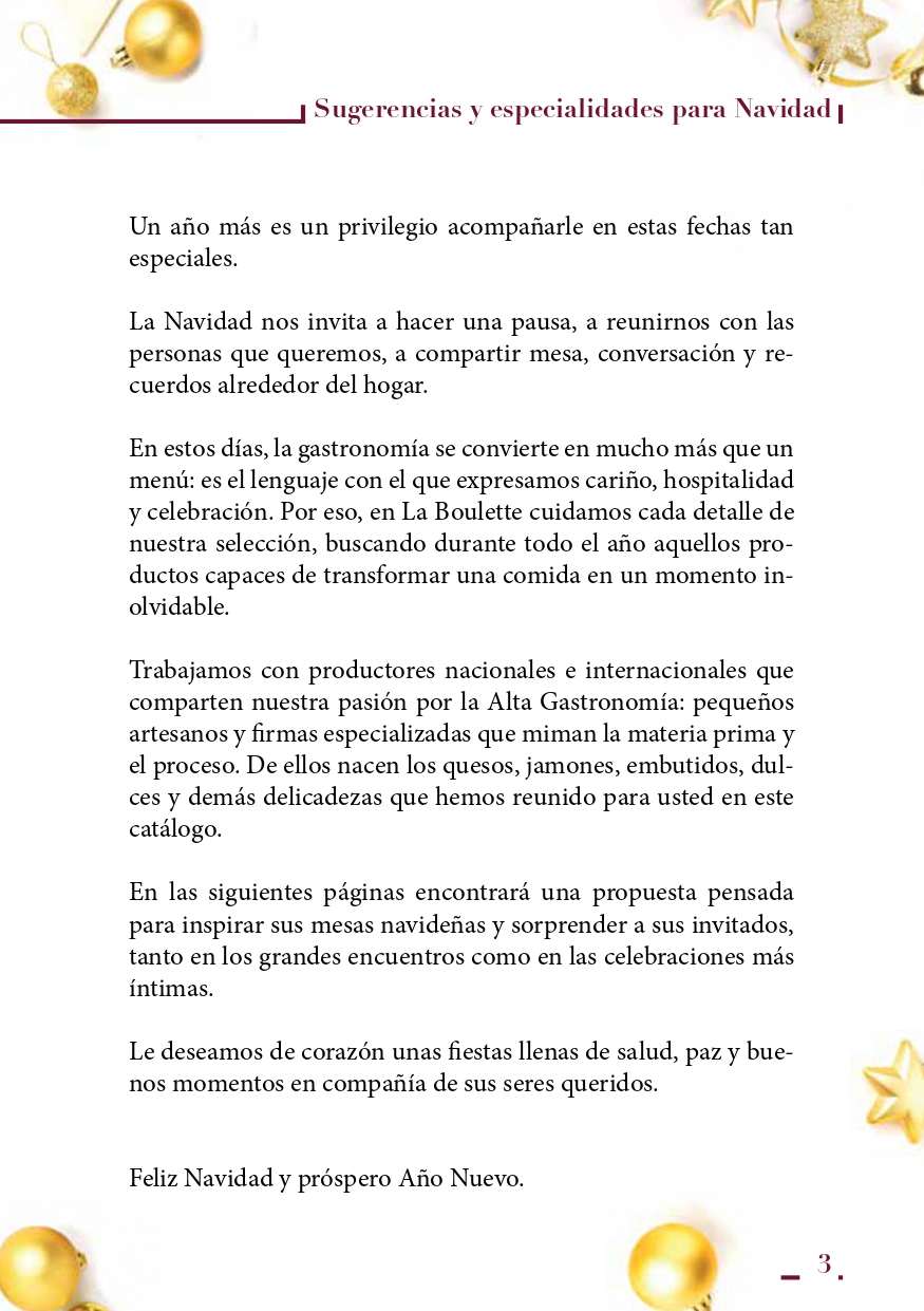 Catálogo de Navidad La Boulette 2025 página 3