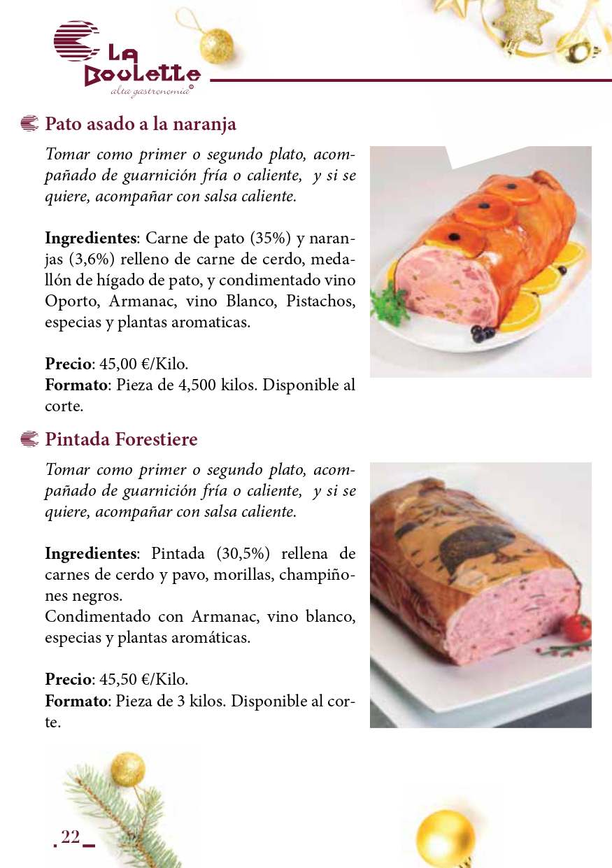 Catálogo de Navidad La Boulette 2025 página 22