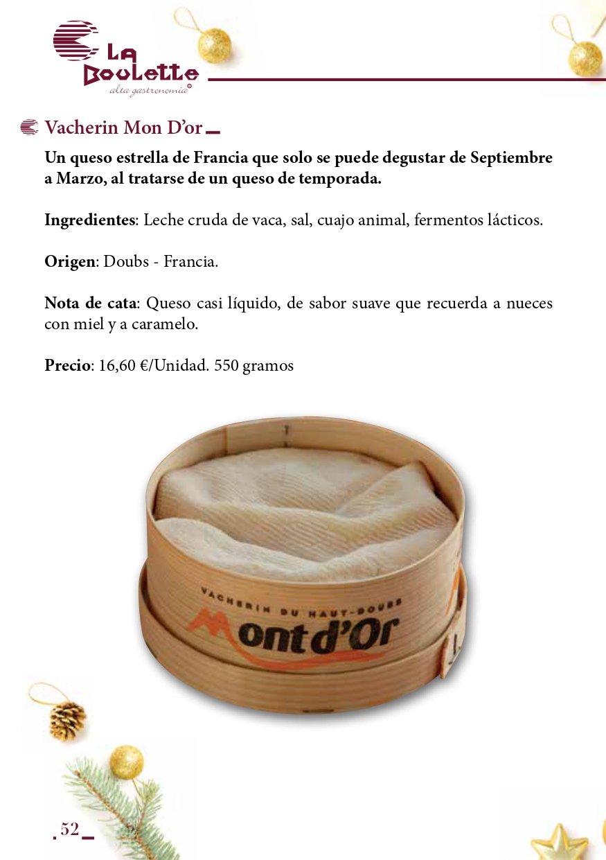 Catálogo de Navidad La Boulette 2025 página 52